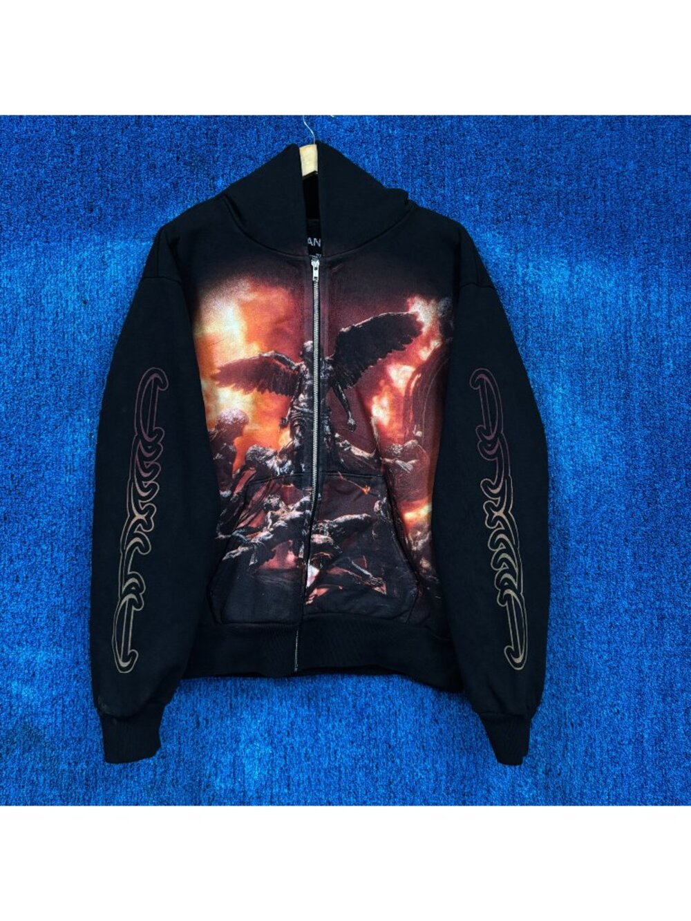 Anyma Present AEDEN World Tour Dates Inferno Zip-Up Hoodie S